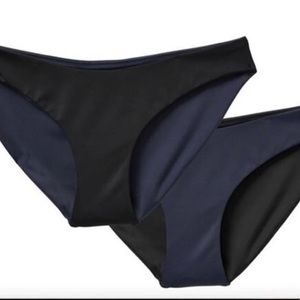 Athleta reversible high leg swim bottoms
